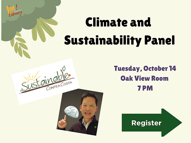Climate and Sustainability Panel - image and link